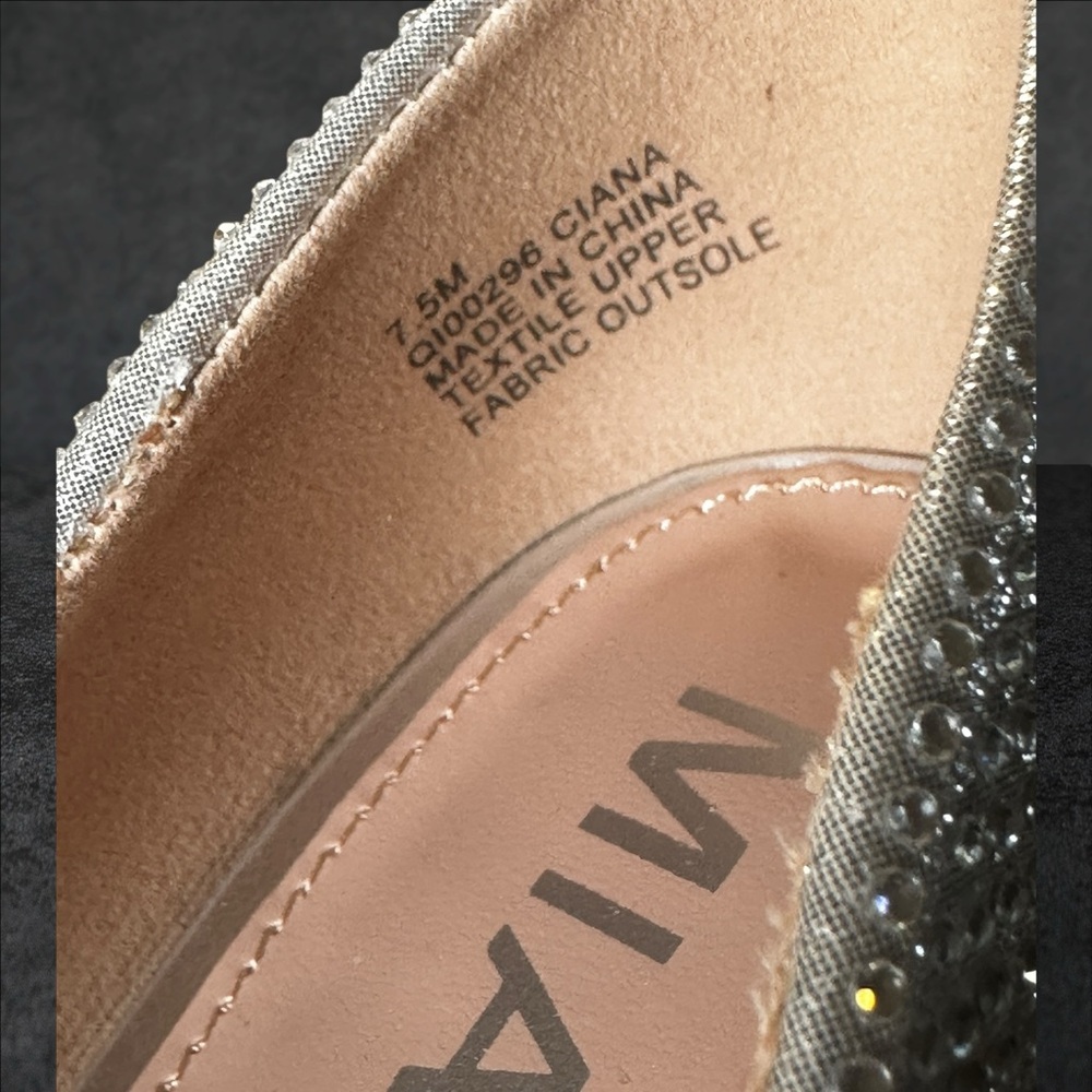 *NIB* MIA Ciana Pointed Toe d'Orsay Pump - Size 7.5 - Picture 5 of 12